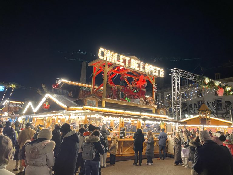 Strasboug Christmas Market Chalet de Lopeta