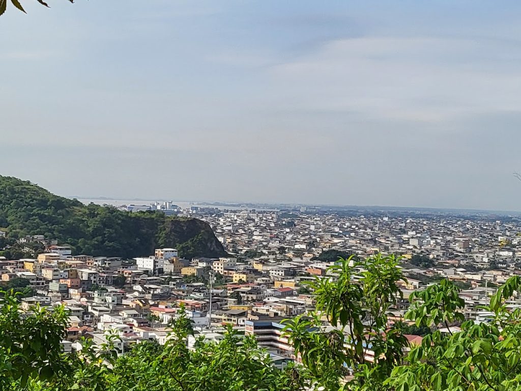 View from the mountaintop in Guayaquil , Ecuador as seen during the Top 15 unique things to do in Guayaquil.