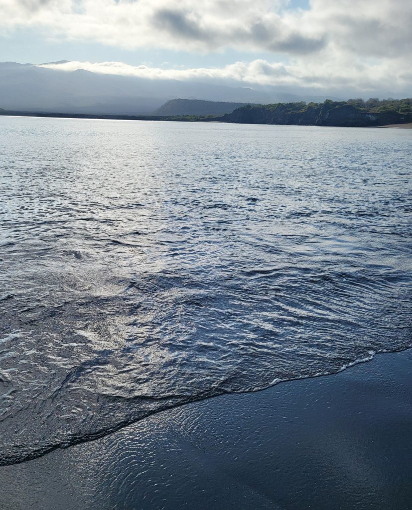 When discovering some of the best travel tips we explored the beaches of Galapagos as the sun got low in the sky