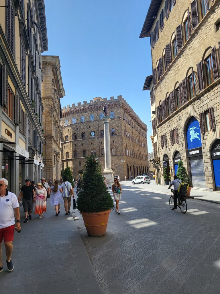 The Trastevere area in Rome, Italy on a beautiful summer day. This is also spectacular to visit via night