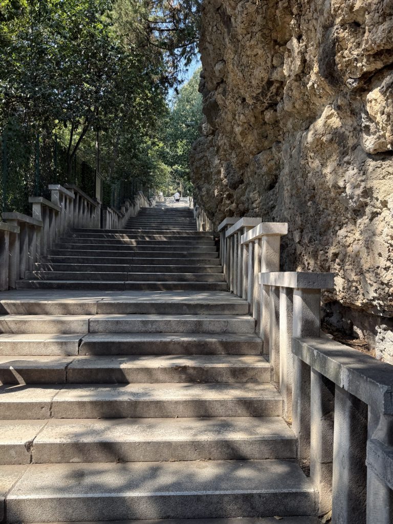 Marjan Hill stairs in the morning, 2 days in Split