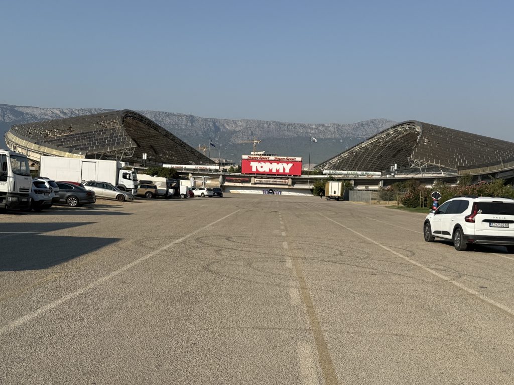Poljud Stadium seen on a tuk tuk tour, Split itinerary